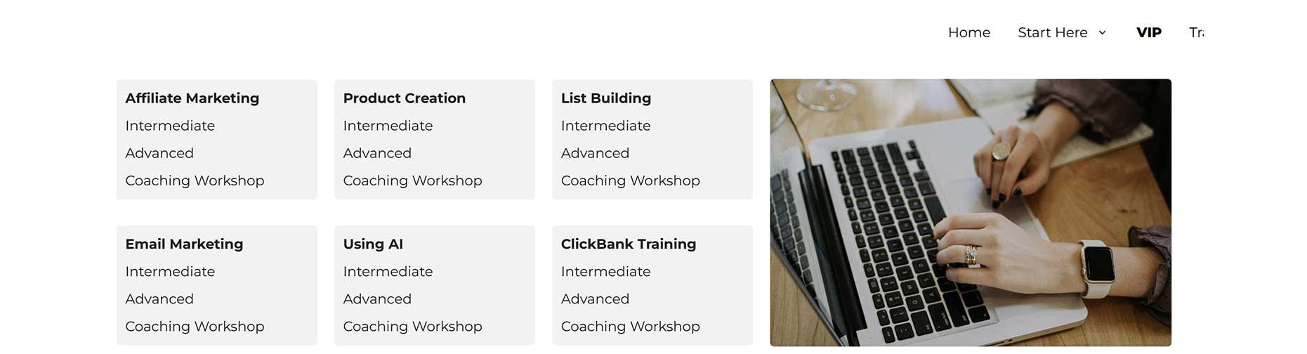 CB Profit Club - core training